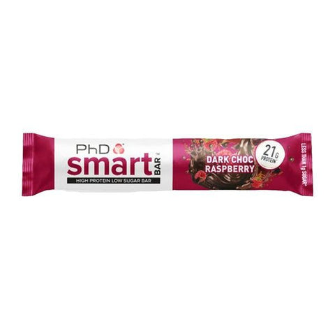 PhD Smart Protein Bar (Dark Choc Raspberry), 64g - Vitamins House