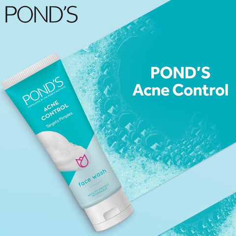 Pond's Acne Control Face Wash, 100g - Vitamins House
