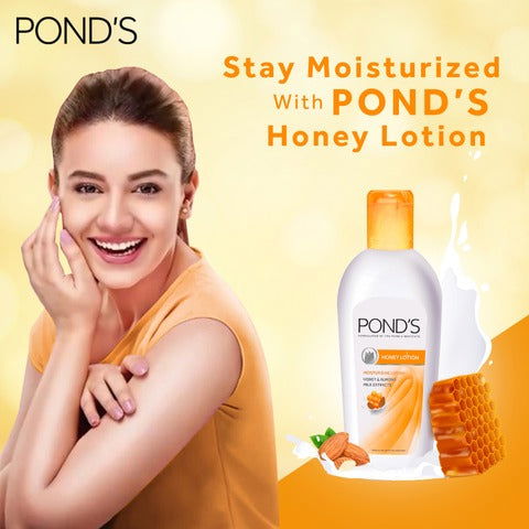 Pond's Honey Moisturizing Lotion, 100ml - Vitamins House