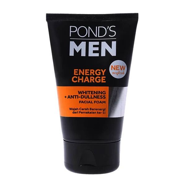 Pond's Men Energy Charge Facial Foam, 100g - Vitamins House