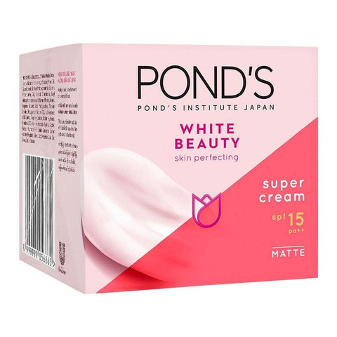 Pond's White Beauty Skin Perfecting Super Cream SPF 15, 50g - Vitamins House