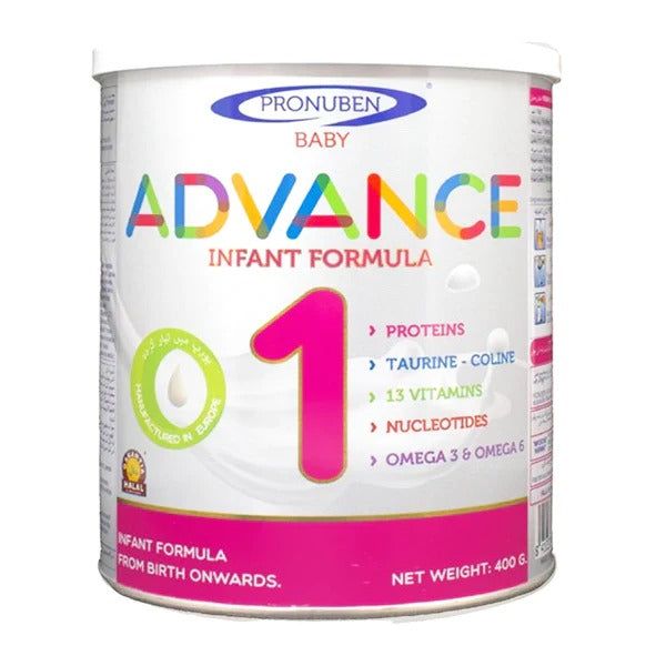 Pronuben Baby Advance 1 Infant Formula, 400g - Vitamins House