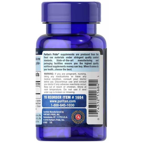 Puritan's Pride L-Carnitine 500mg, 120 Ct - Vitamins House