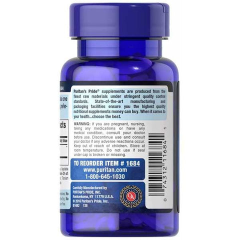 Puritan's Pride L-Carnitine 500mg, 120 Ct - Vitamins House