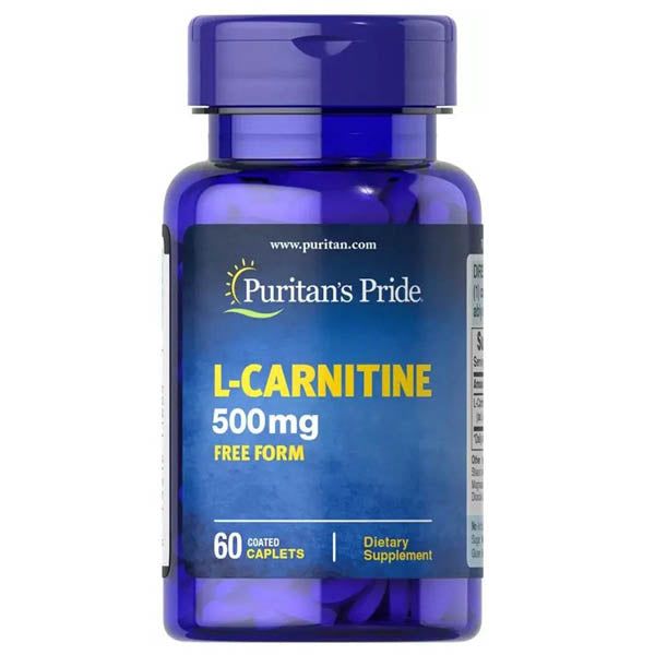 Puritan's Pride L-Carnitine 500mg, 60Ct - Vitamins House