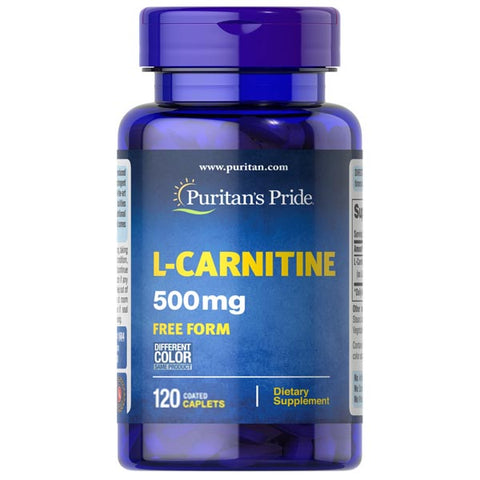Puritan's Pride L-Carnitine 500mg, 120 Ct