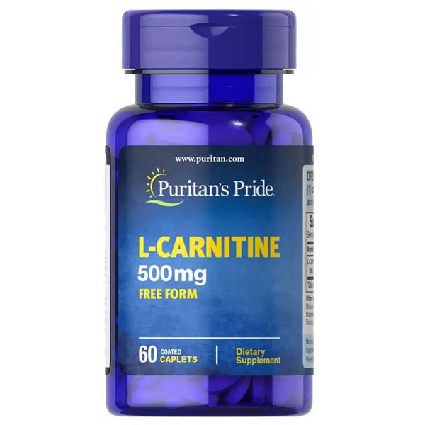 Puritan's Pride L-Carnitine 500mg, 60Ct