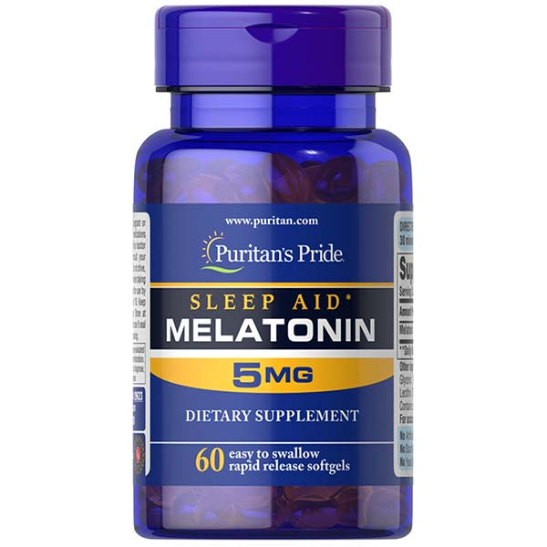 Puritan's Pride Melatonin 5 mg, 60 Ct