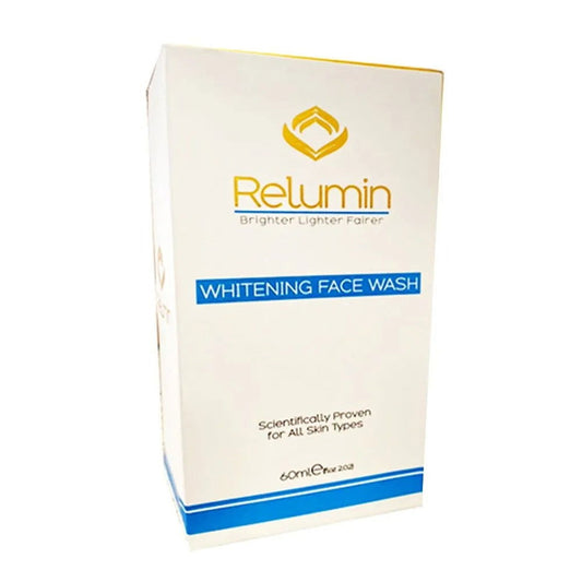 RELUMIN WHITENING FACE WASH 60ML - Vitamins House