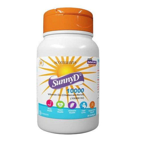 Scotmann’s SunnyD 10000 - 30 Softgels - Vitamins House