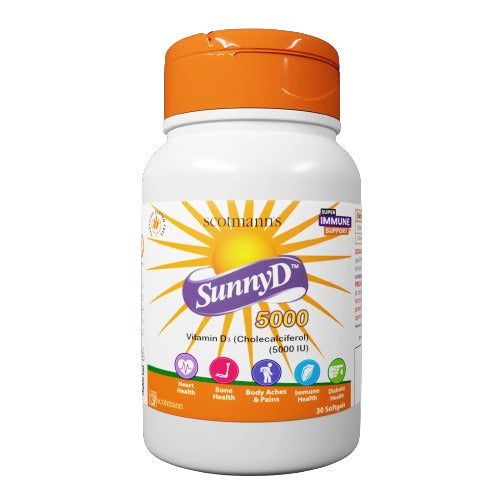 Scotmann’s SunnyD 5000 30 Softgels - Vitamins House