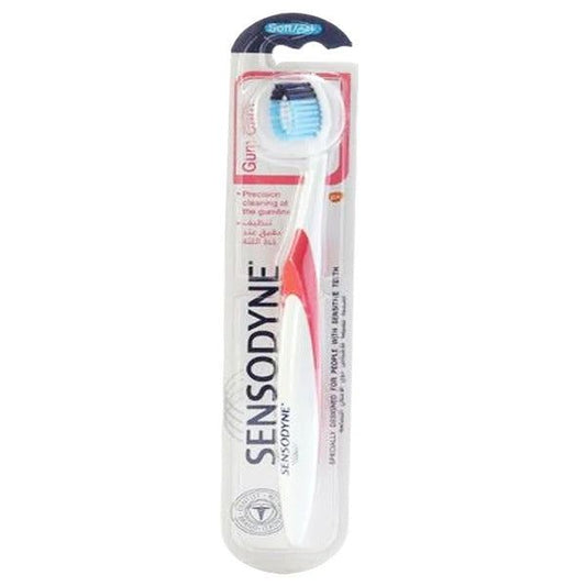 Sensodyne Gum Care Soft Toothbrush (Red), 1 Ct - Vitamins House