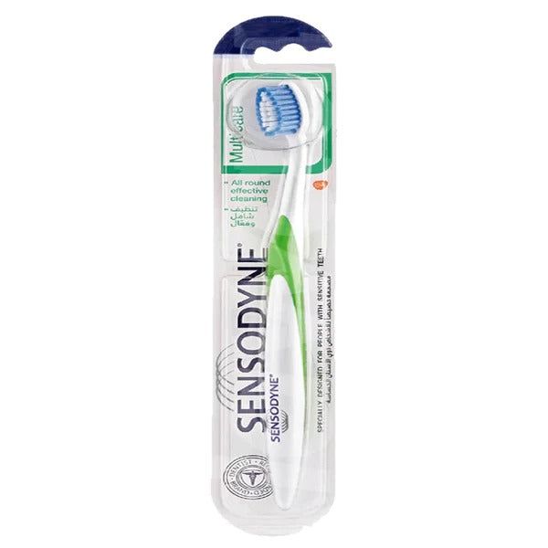 Sensodyne Multicare Medium Toothbrush (Green), 1 Ct - Vitamins House