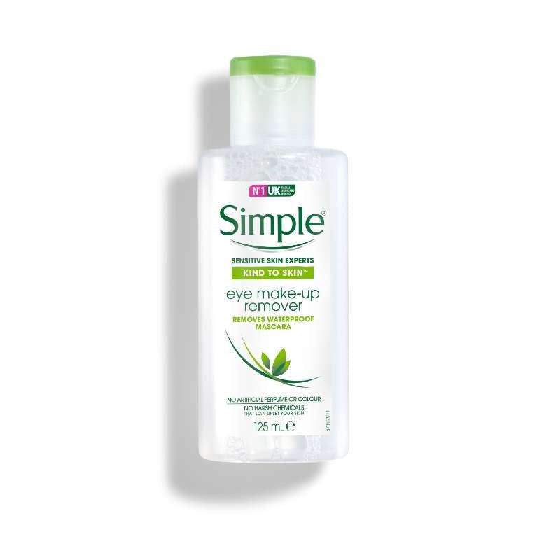 Simple Eye Makeup Remover 125Ml - Vitamins House