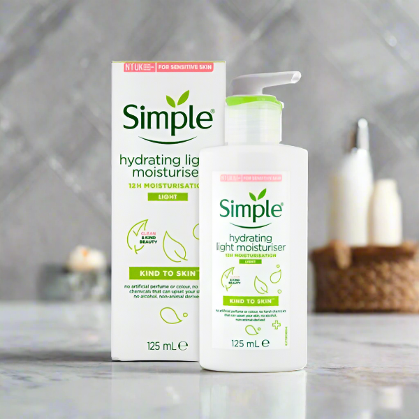 Simple Hydrating Light Moisturiser 125Ml - Vitamins House