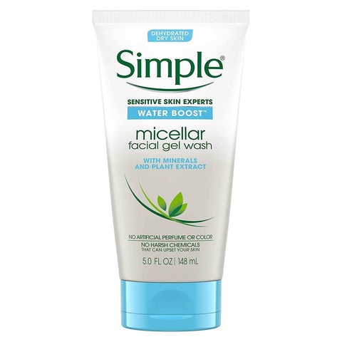 Simple Micellar Facial Gel Wash Water Boost 150Ml - Vitamins House