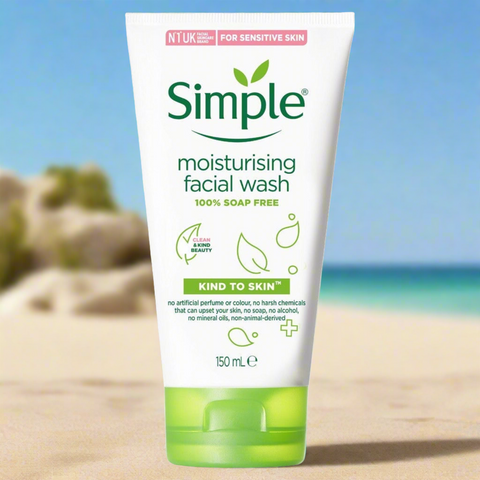 Simple Moisturising Facial Wash 150Ml - Vitamins House