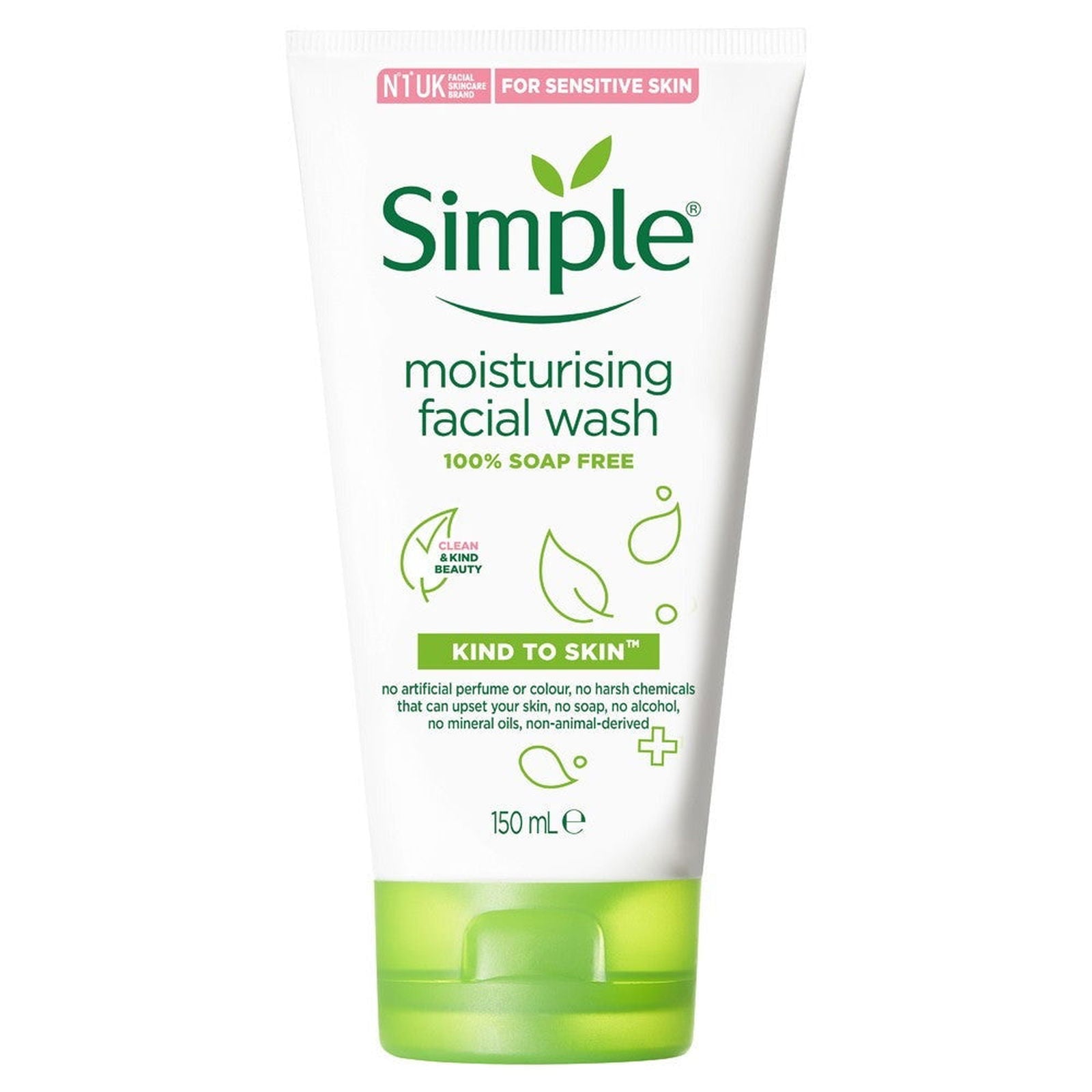 Simple Moisturising Facial Wash 150Ml - Vitamins House