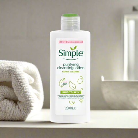 Simple Purifying Cleansing Lotion 200Ml - Vitamins House