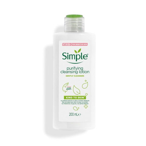 Simple Purifying Cleansing Lotion 200Ml - Vitamins House