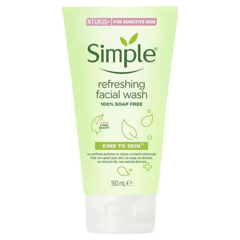 Simple Refreshing Facial Wash 150Ml - Vitamins House