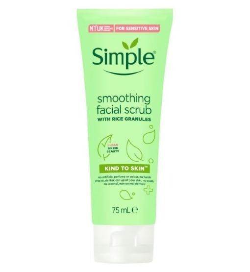 Simple Smoothing Facial Scrub 75 Ml - Vitamins House