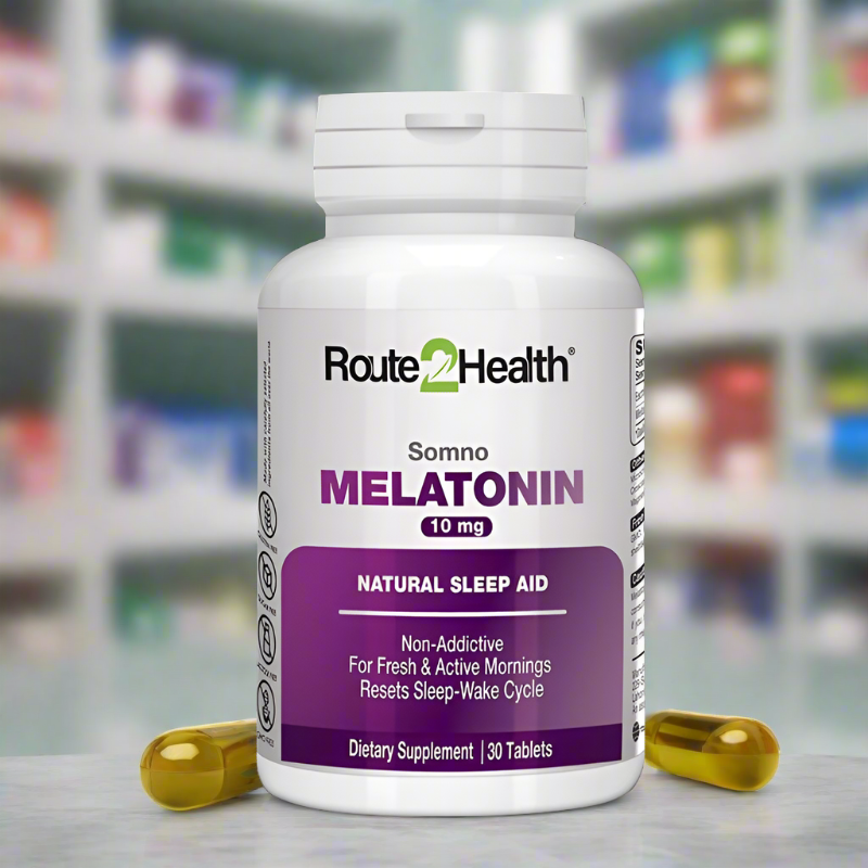 Somno (Melatonin) 10 mg - Route2Health - Vitamins House