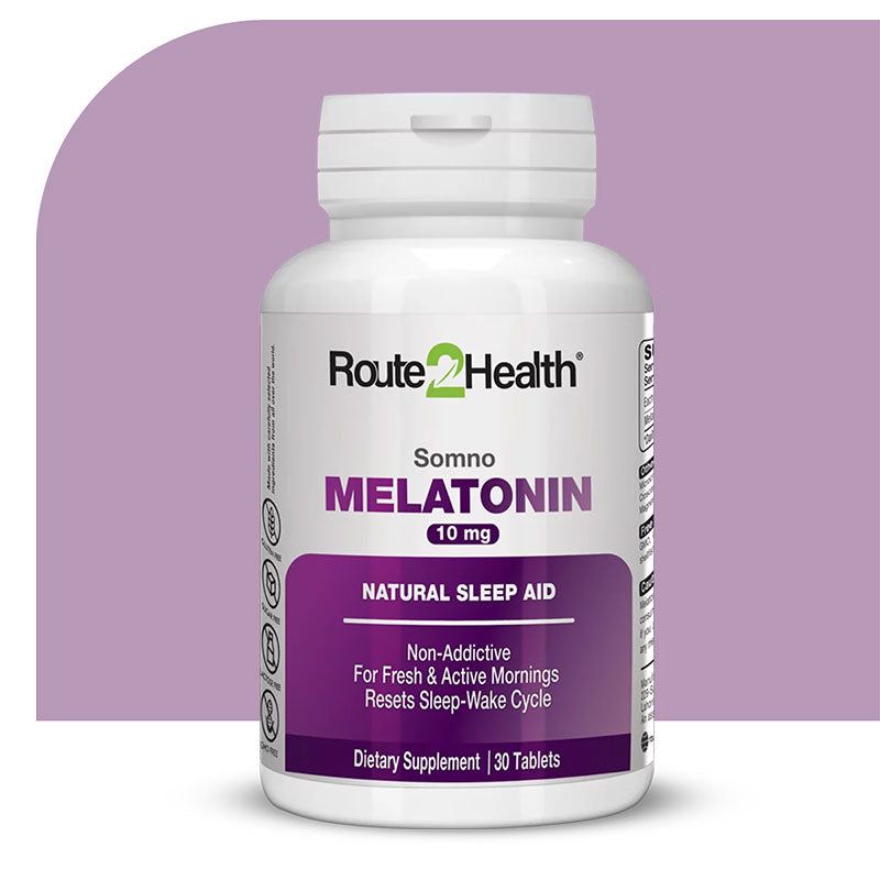 Somno (Melatonin) 10 mg - Route2Health - Vitamins House