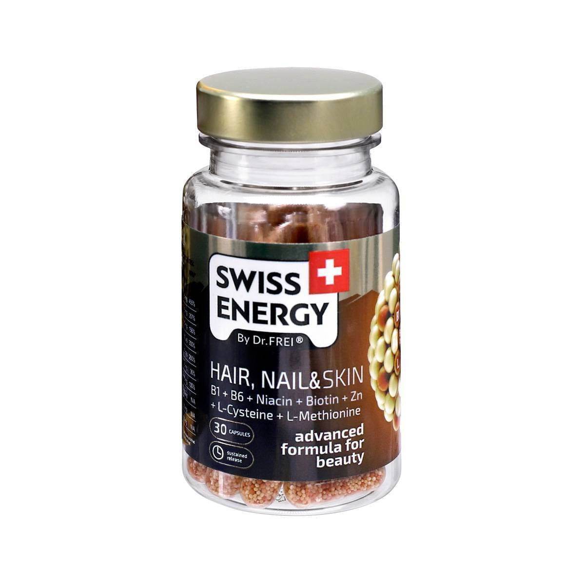 Swiss Energy Hair, Nail & Skin, 30 Ct - Vitamins House