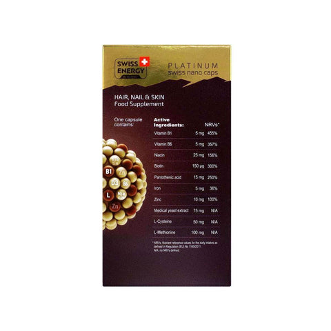 Swiss Energy Hair, Nail & Skin, 30 Ct - Vitamins House