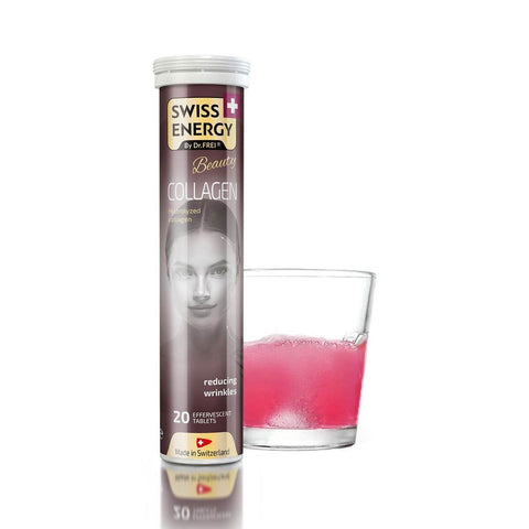 Swiss Energy Hydrolyzed Collagen For Skin, Hair & Nails, 20 Ct - Vitamins House