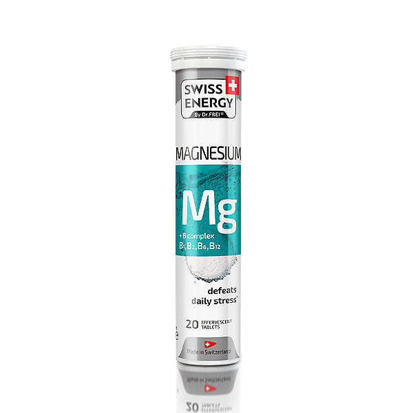Swiss Energy Magnesium Effervescent Tablets, 20 Ct