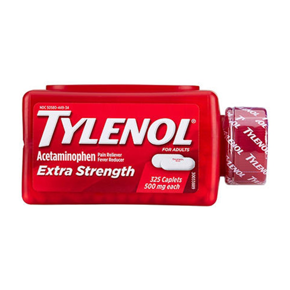 TYLENOL Extra Strength Pain Reliever 500mg 325 caplets