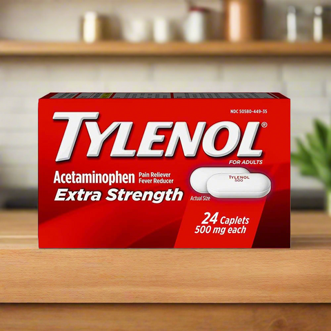 TYLENOL Extra Strength 500mg 24CT - Vitamins House