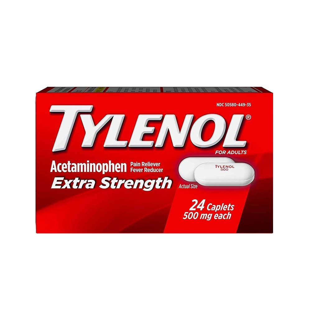 TYLENOL Extra Strength 500mg 24CT - Vitamins House