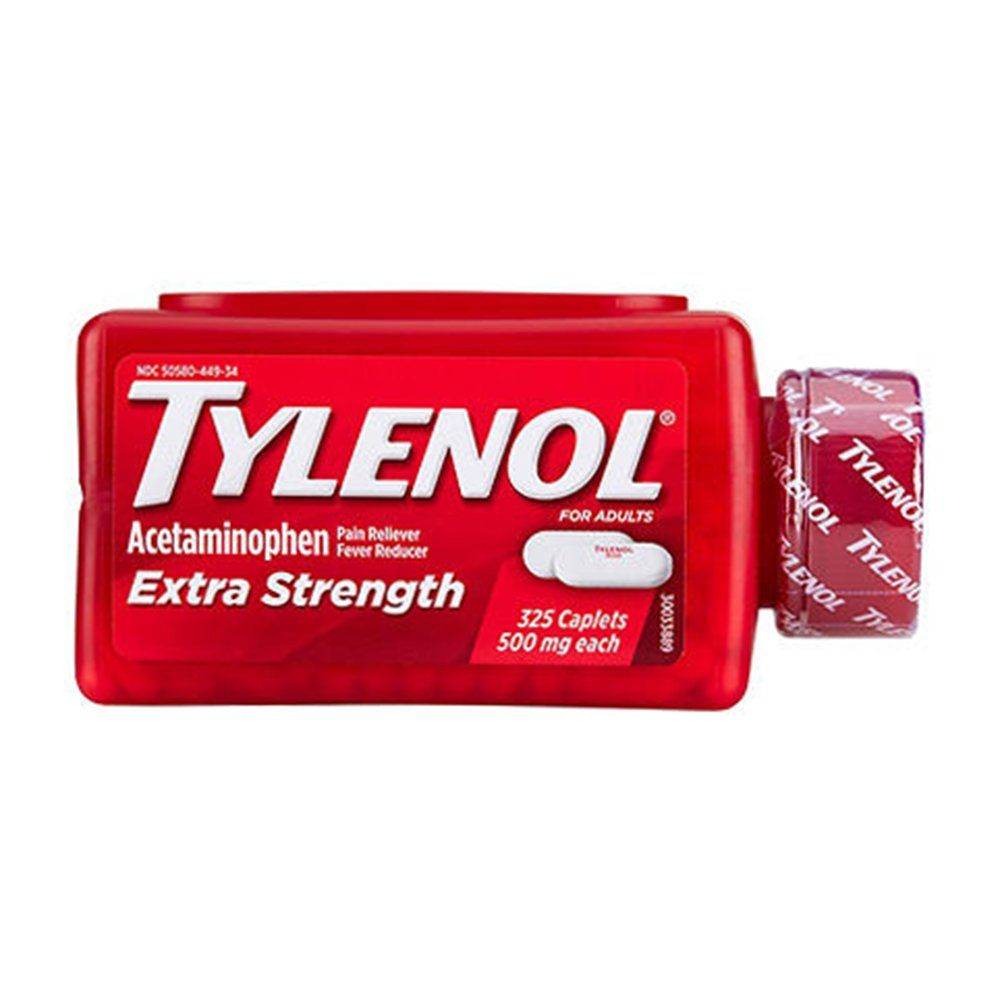 TYLENOL Extra Strength Pain Reliever 500mg 325 caplets – Vitamins