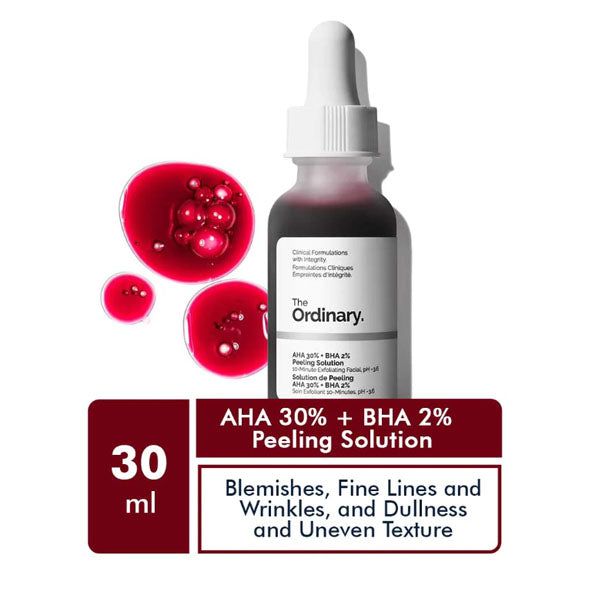 The Ordinary AHA 30% + BHA 2% Peeling Solution 30ml - Vitamins House