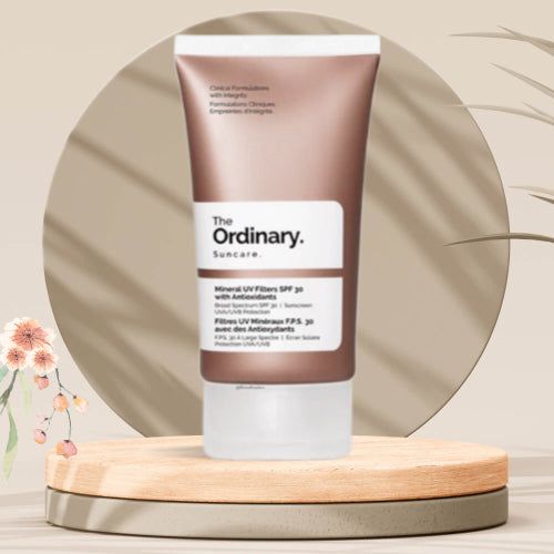 The Ordinary Mineral Uv Filters Spf 30 With Antioxidants 50Ml - Vitamins House