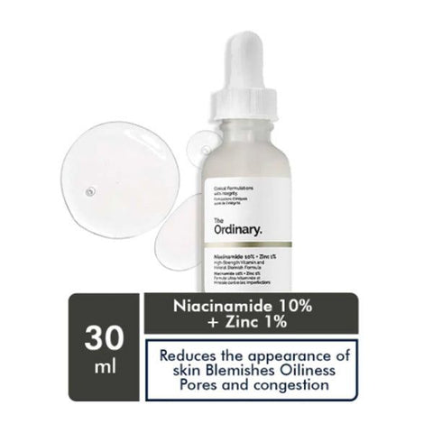 The Ordinary Niacinamide 10% + Zinc 1% 30ml - Vitamins House