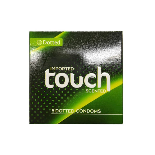 Touch Scented 5 Dotted Condoms Imported - Vitamins House