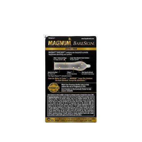 Trojan Magnum large size-Condoms - Vitamins House