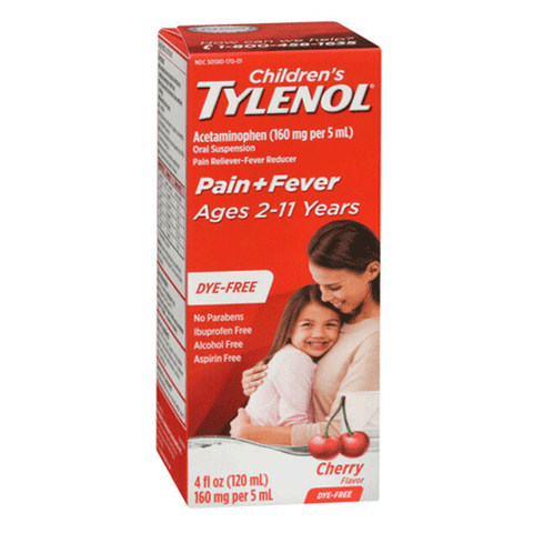 Tylenol Children's for Pain + Fever Cherry Flavor, 120 ml