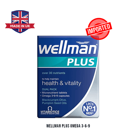 VITABIOTICS Wellman Plus Omega 3-6-9 - Vitamins House