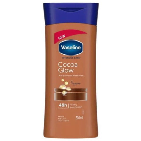 Vaseline Intensive Care Cocoa Glow Lotion, 200ml - Vitamins House