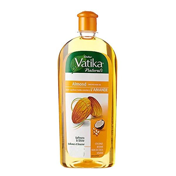Vatika Almond Enriched Softness & Shine Hair Oil, 100ml - Vitamins House