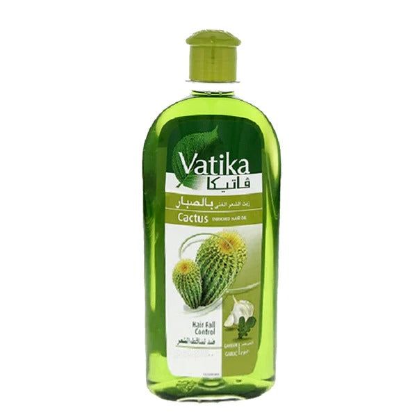 Vatika Cactus Enriched Hair Fall Control Hair Oil, 100ml - Vitamins House