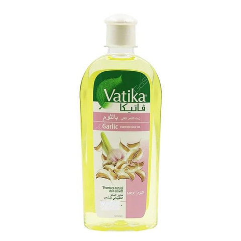 Vatika Garlic Enriched Hair Growth Hair Oil, 100ml - Vitamins House