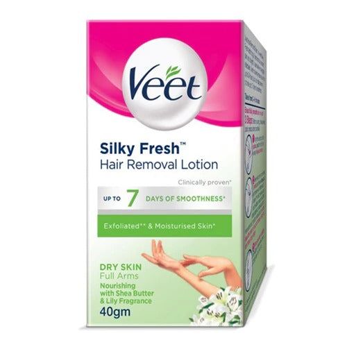 Veet Hair Removal Lotion For Dry Skin, 40g - Vitamins House
