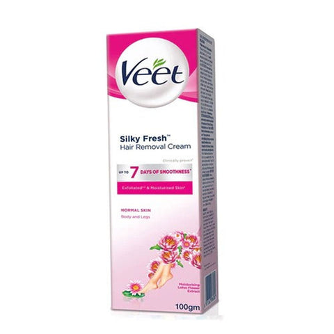 Veet Silky Fresh Hair Removal Cream for Normal Skin, 100g - Vitamins House