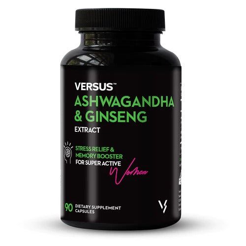 Versus Ashwagandha & Ginseng 90ct - Vitamins House